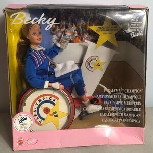 Becky Paralympic Champion Doll - Blue